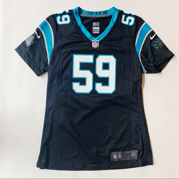 blue kuechly jersey